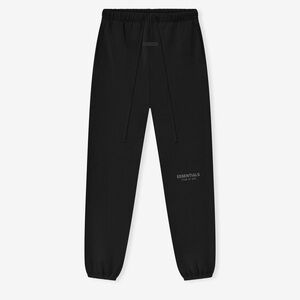 ESSENTIALS Fear of God Vintage Fleece Sweatpant Jet Black Size Small